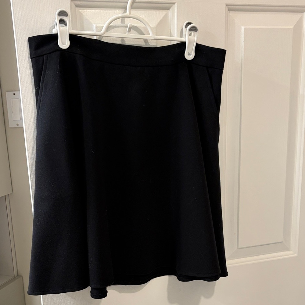 Chic Black A-Line Women's Skirt